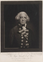 KG 15434
<br/>
Portret Earl Richard Howe
<br/>
<em>Dunkarton, Robert (1744-1811/1817)</em>